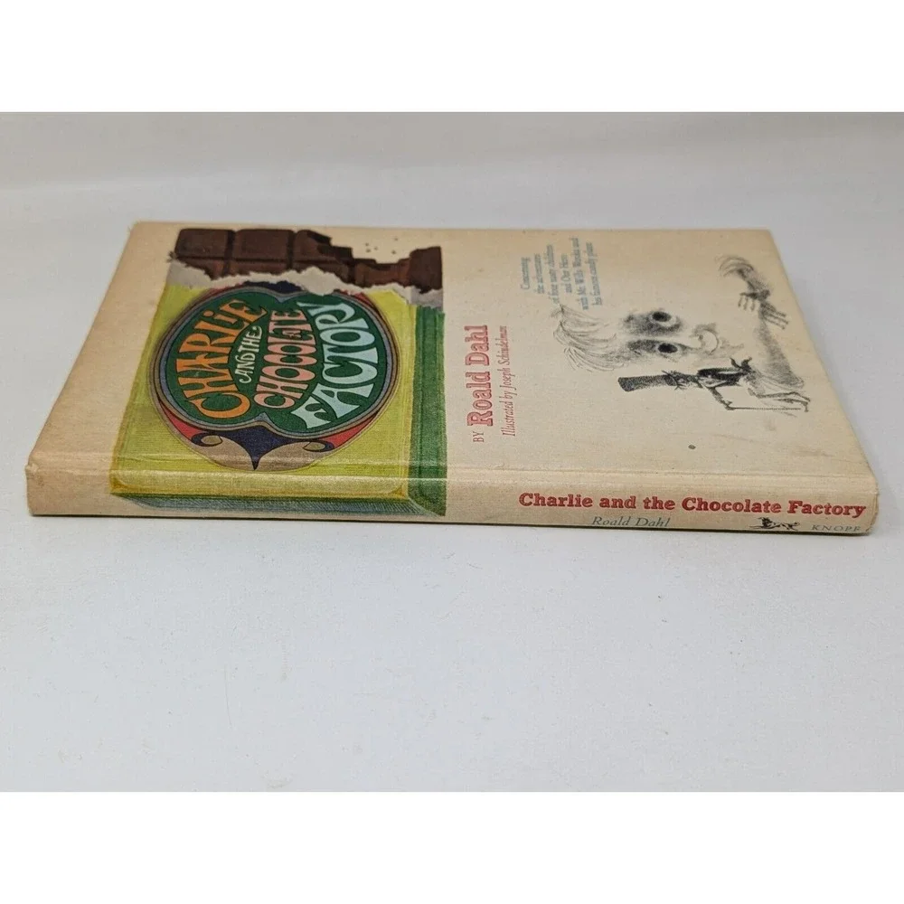 Charlie & the Chocolate Factory 1973 Roald Dahl Concorde Confections VTG Special